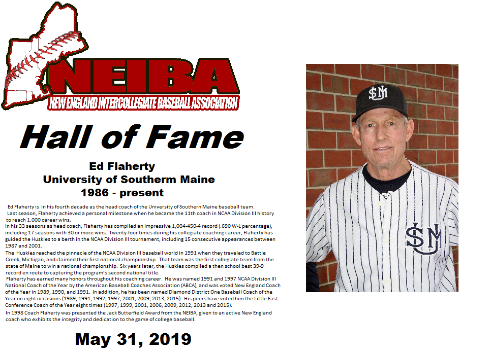 NEIBA New England Intercollegiate Baseball Association