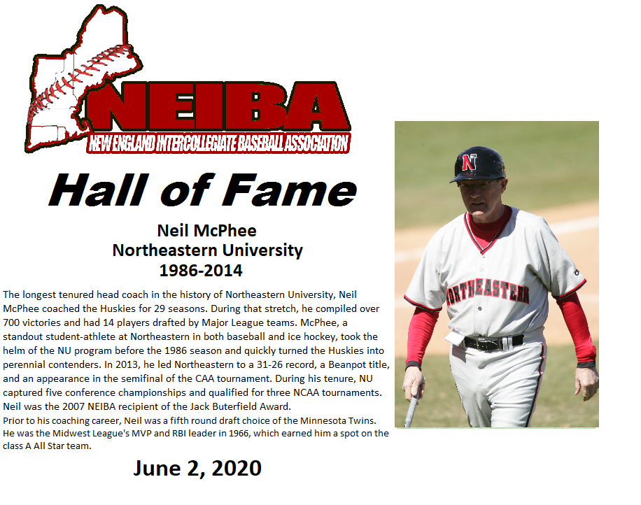 NEIBA New England Intercollegiate Baseball Association