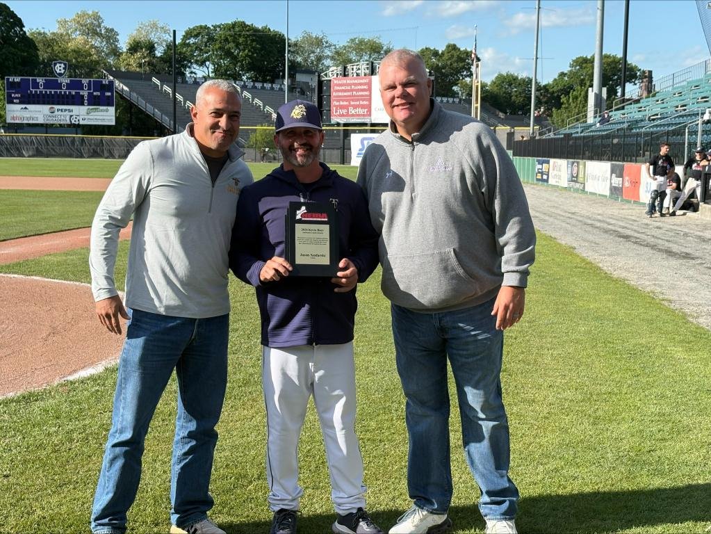 NEIBA Burr Award Jason Szafarski NEIBA New England Intercollegiate Baseball Assn